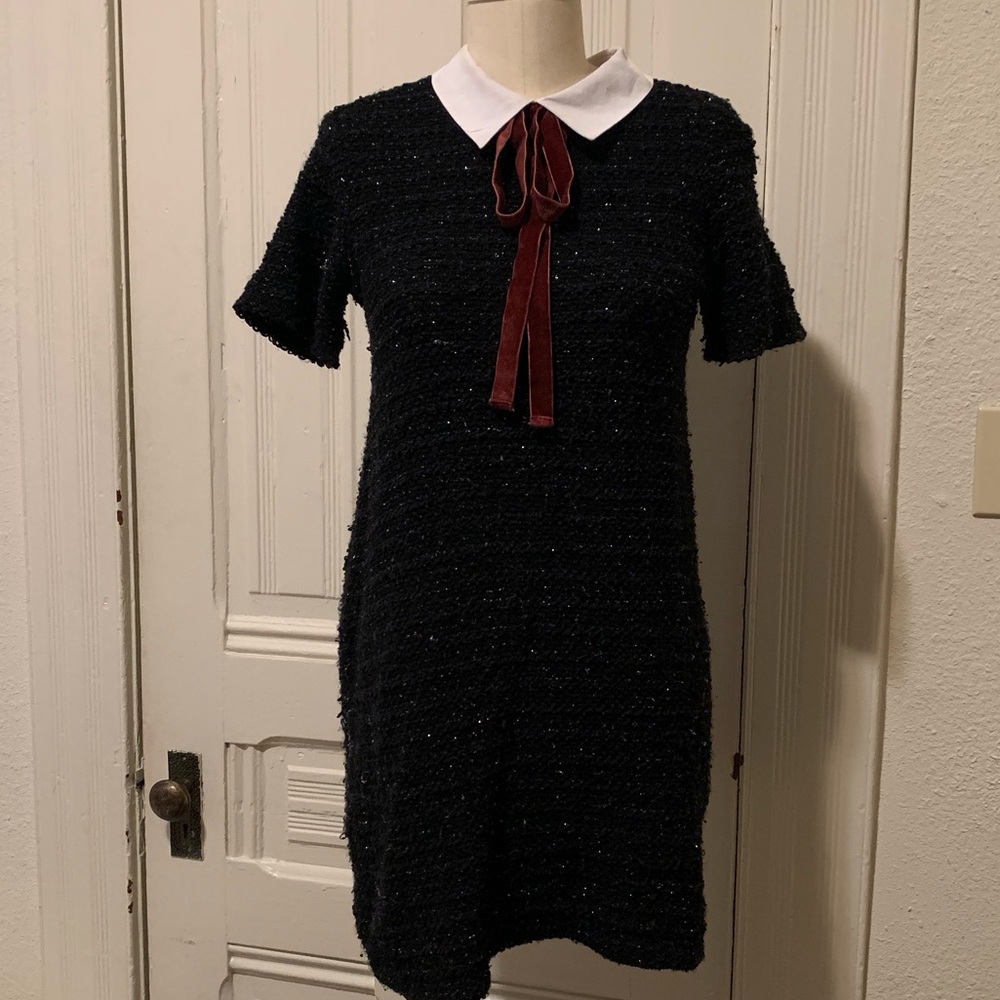 Black Retro Zara Dress